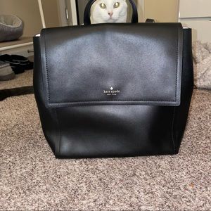 kate spade black backpack